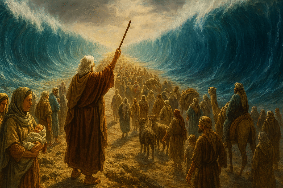 Estudo Biblíco: Êxodo 14 - A Travessia do Mar Vermelho